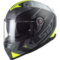 FF811 Vector II Helmet Splitter Matt Titanium Hi Viz