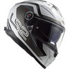 LS2 FF811 Vector II Helmet Metric White Titanium Silver