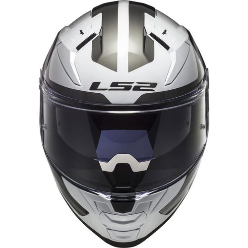 LS2 FF811 Vector II Helmet Metric White Titanium Silver