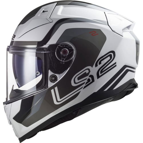 LS2 FF811 Vector II Helmet Metric White Titanium Silver