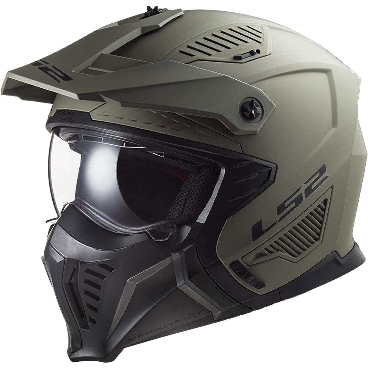 LS2 OF606 Drifter Helmet Matt Sand