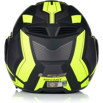 LS2 FF906 Advant Revo Helmet Matt Black Hi Viz Yellow