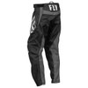 Fly F-16 Youth MX Pants Black White