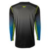 Fly Lite MX Jersey Grey Blue Hi-Viz