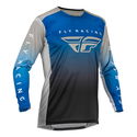 Lite MX Jersey Blue Grey Black