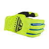 Fly Lite MX Gloves Hi-Viz Black
