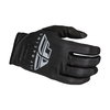 Fly Lite MX Gloves Black Grey