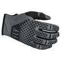 Kinetic Youth MX Gloves Dark Grey Black