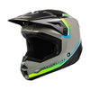 Fly Kinetic Vision MX Helmet Grey Black