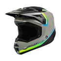 Kinetic Vision MX Helmet Grey Black
