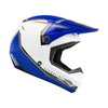 Fly Kinetic Vision MX Helmet White Blue