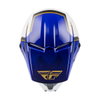 Fly Kinetic Vision MX Helmet White Blue