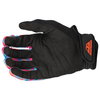 Fly F-16 MX Gloves Grey Pink Blue