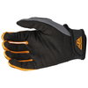 Fly F-16 MX Gloves Dark Grey Black Orange