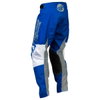 Fly Kinetic Khaos Youth MX Pants Light Grey Blue White