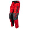 Fly Kinetic Khaos Youth MX Pants Black Red Grey