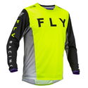 Kinetic Kore MX Jersey Hi-Viz Black