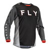 Fly Kinetic Kore MX Jersey Black Grey