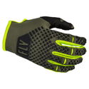 Kinetic MX Gloves Olive Green Hi-Viz