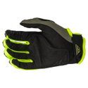 Kinetic MX Gloves Olive Green Hi-Viz