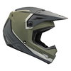Fly Kinetic Vision Youth MX Helmet Olive Green Grey