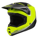 Kinetic Vision Youth MX Helmet Hi-Vis Black