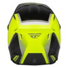 Fly Kinetic Vision Youth MX Helmet Hi-Vis Black