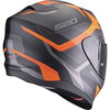 Scorpion Exo 520 Evo Air Helmet Elan Black Orange