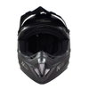 Nitro MX620 Uno Satin Black MX Helmet Front                                                                                                                                                                                                                    