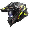 LS2 MX701 Explorer Carbon Helmet Extend Matt Hi Viz Yellow