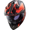LS2 MX701 Explorer Helmet Alter Matt Black Fluo Orange