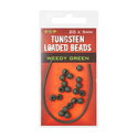Tungsten Loaded Beads 5mm Green