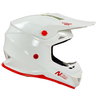 Nitro MX620 Uno Junior White MX Helmet Right Side                                                                                                                                                                                                              