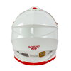 Nitro MX620 Uno Junior White MX Helmet Back                                                                                                                                                                                                                    