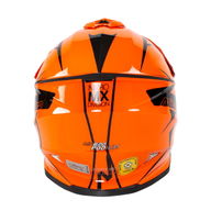 MX620 Podium Junior Helmet Black Orange