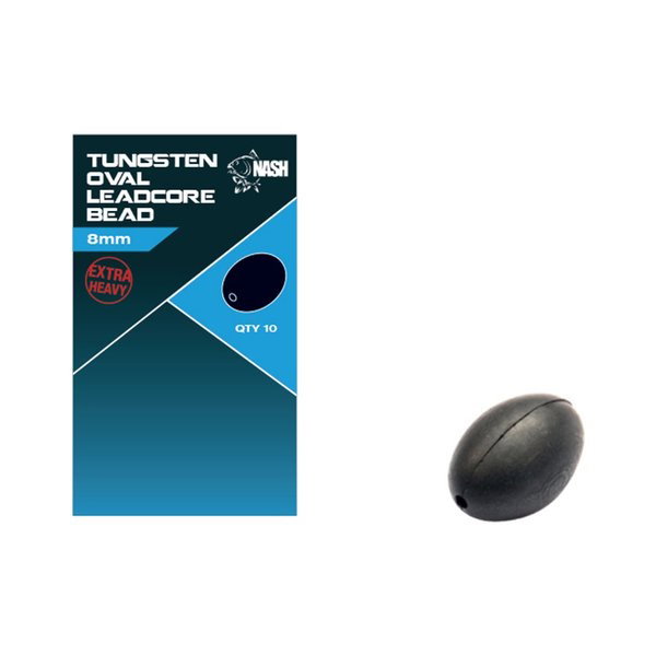 Tungsten Oval Leadcore Beads