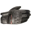 Nitro NG-70 Black Motorcycle Gloves Back                                                                                                                                                                                                                       