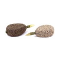 in-Line Flat Pear Gravel/Clay