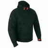 Nitro Aramid Black Motorbike Hoodie Side                                                                                                                                                                                                                       