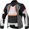 Alpinestars Halo Drystar Jacket Dark Grey Ice Grey Black