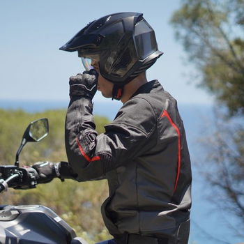 LS2 OF606 Drifter Helmet Jeans Titanium