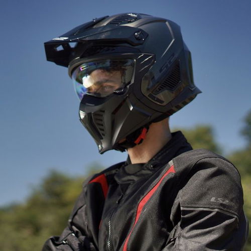 LS2 OF606 Drifter Helmet Jeans Titanium