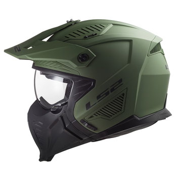 LS2 OF606 Drifter Helmet Matt Military Green