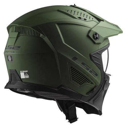 LS2 OF606 Drifter Helmet Matt Military Green