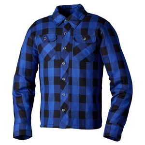 RST Lumberjack CE Shirt Blue Check
