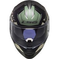 FF811 Vector II Helmet Absolute Matt Black Silver Titanium