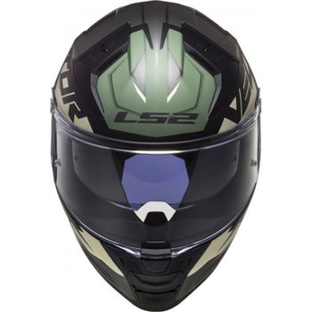 LS2 FF811 Vector II Helmet Absolute Matt Black Silver Titanium