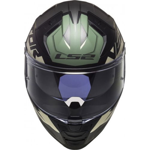 LS2 FF811 Vector II Helmet Absolute Matt Black Silver Titanium