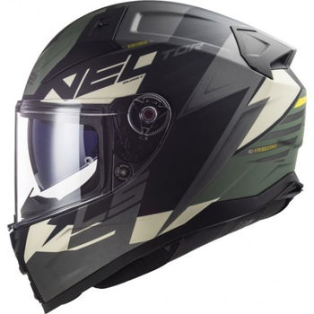 LS2 FF811 Vector II Helmet Absolute Matt Black Silver Titanium