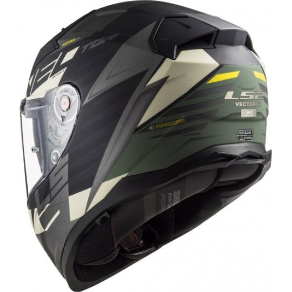 LS2 FF811 Vector II Helmet Absolute Matt Black Silver Titanium